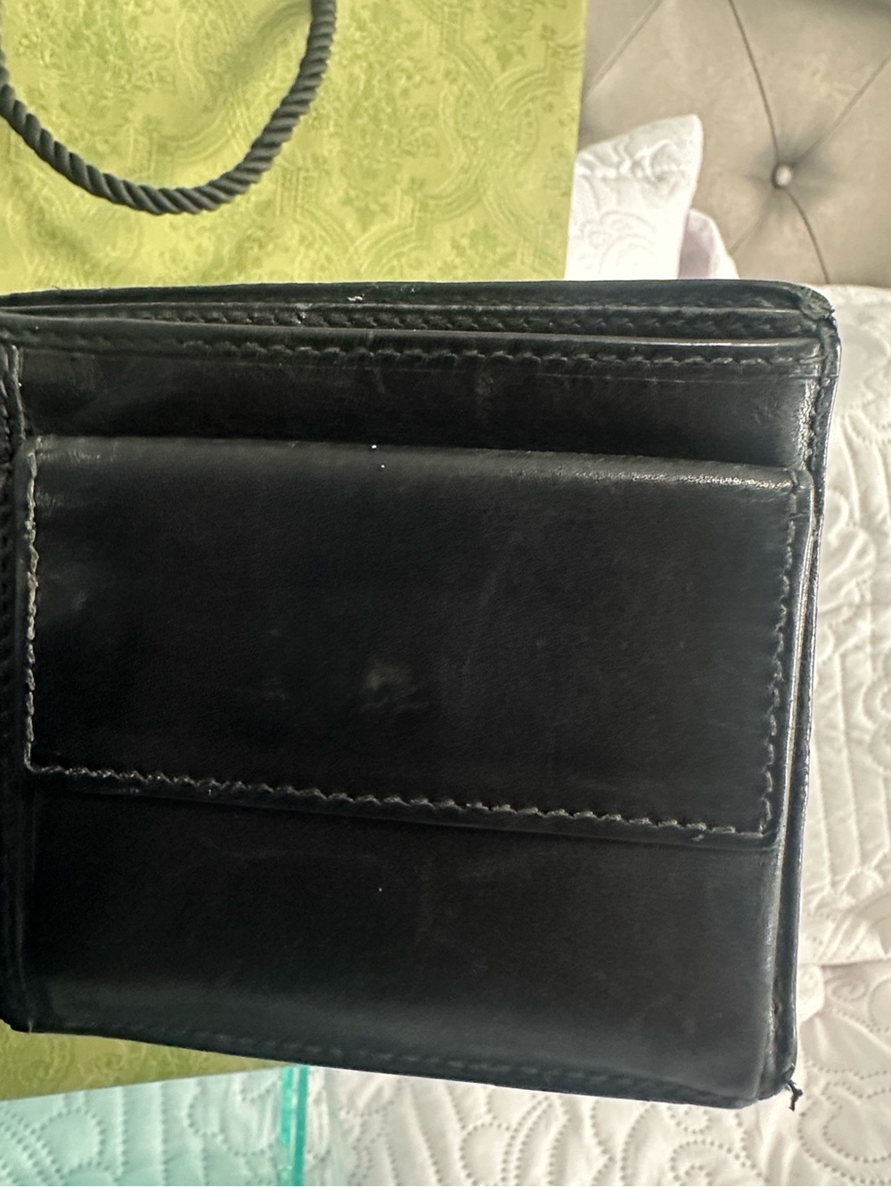 Gucci Black Embossed GG Leather Bifold Wallet - Picture 7 of 11